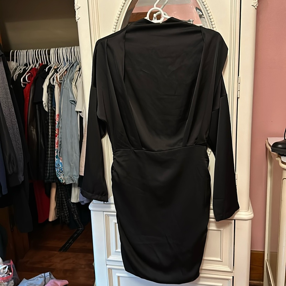 NWT Black Dress Femme Luxe Sz S/M